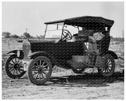 Migrant Families in Mobile Homes California 1936 - Available at KNOWOL