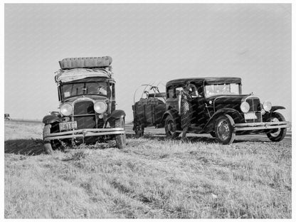 Migrant Families Traveling on U.S. Route 99 May 1939 - Available at KNOWOL