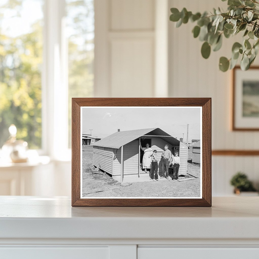 Migrant Family at Westley Camp California February 1939 - Available at KNOWOL