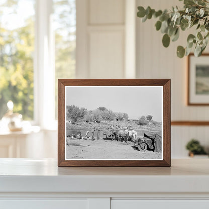 Migrant Family Cleaning Near Vale Oregon October 1939 - Available at KNOWOL