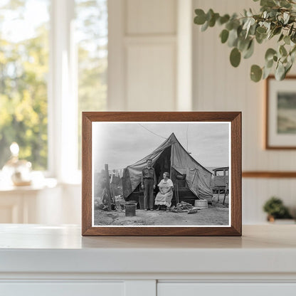 Migrant Family in California 1936 Historical Image - Available at KNOWOL