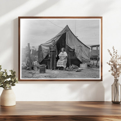 Migrant Family in California 1936 Historical Image - Available at KNOWOL