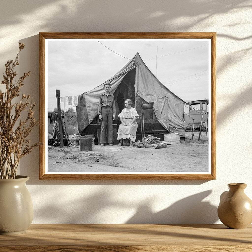 Migrant Family in California November 1936 - Available at KNOWOL