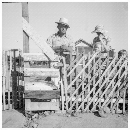 Migrant Family in Highway City California May 1939 - Available at KNOWOL