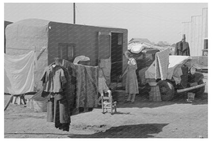 Migrant Family Trailer Home in Weslaco Texas 1939 - Available at KNOWOL