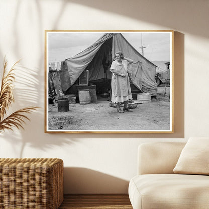 Migrant Family Waiting for Work in California 1936 - Available at KNOWOL