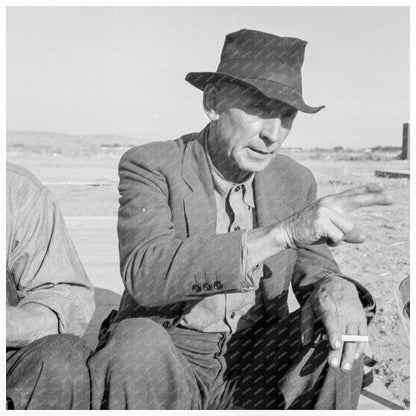 Migrant Farm Worker in Oregon August 1939 - Available at KNOWOL