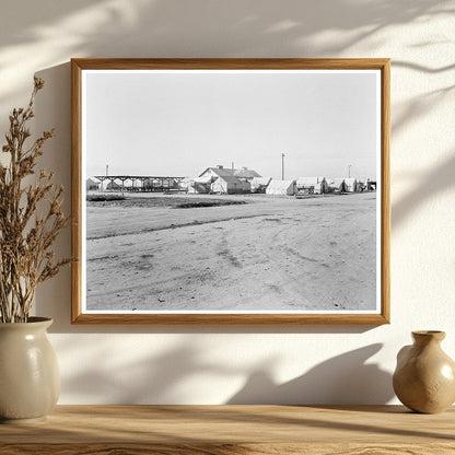 Migrant Labor Camp Kern County 1936 Sanitary Unit - Available at KNOWOL