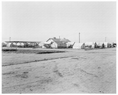 Migrant Labor Camp Kern County 1936 Sanitary Unit - Available at KNOWOL