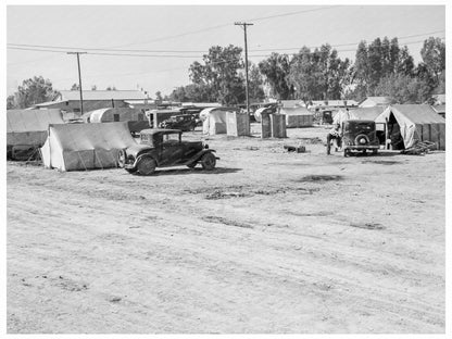 Migrant Labor Housing in Imperial Valley February 1939 - Available at KNOWOL