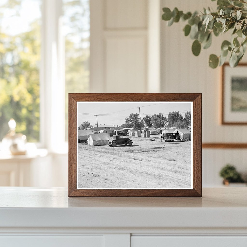 Migrant Labor Housing in Imperial Valley February 1939 - Available at KNOWOL