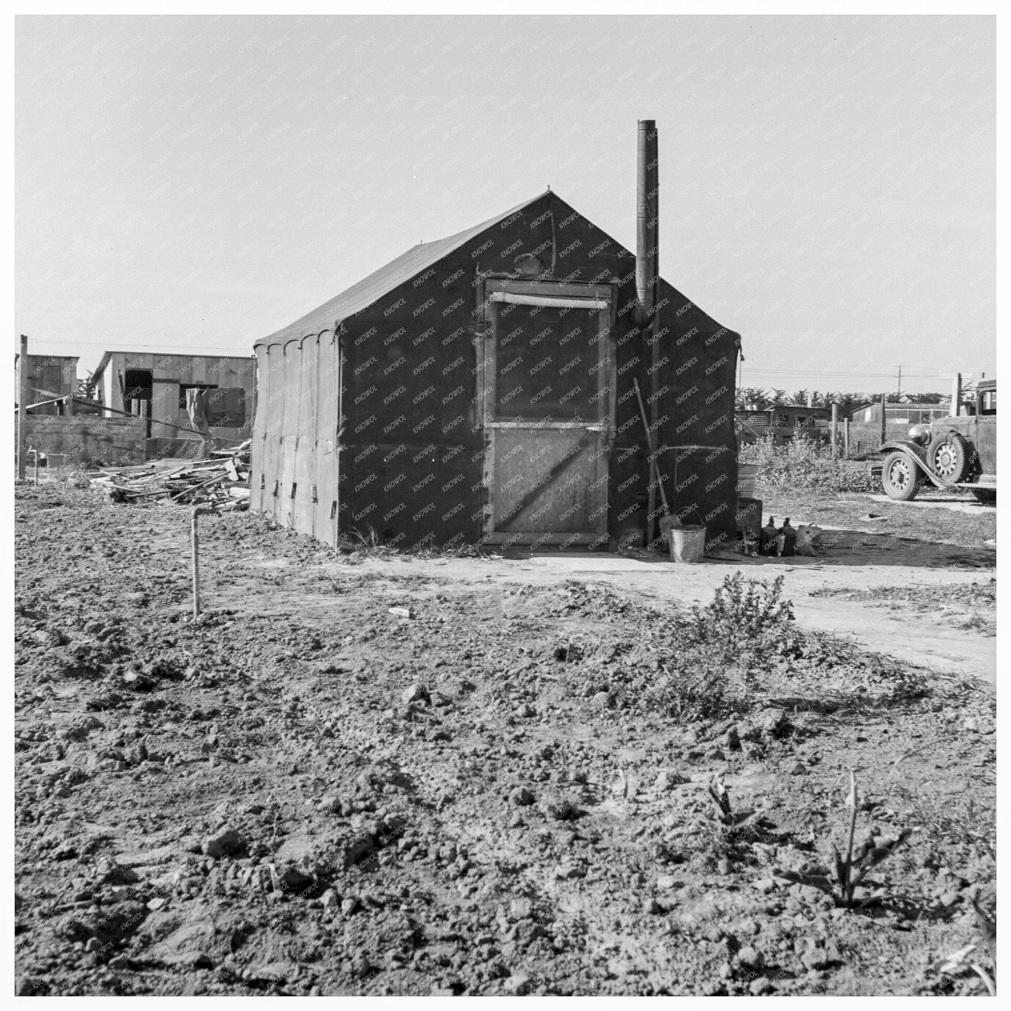 Migrant Lettuce Workers Salinas California 1939 - Available at KNOWOL