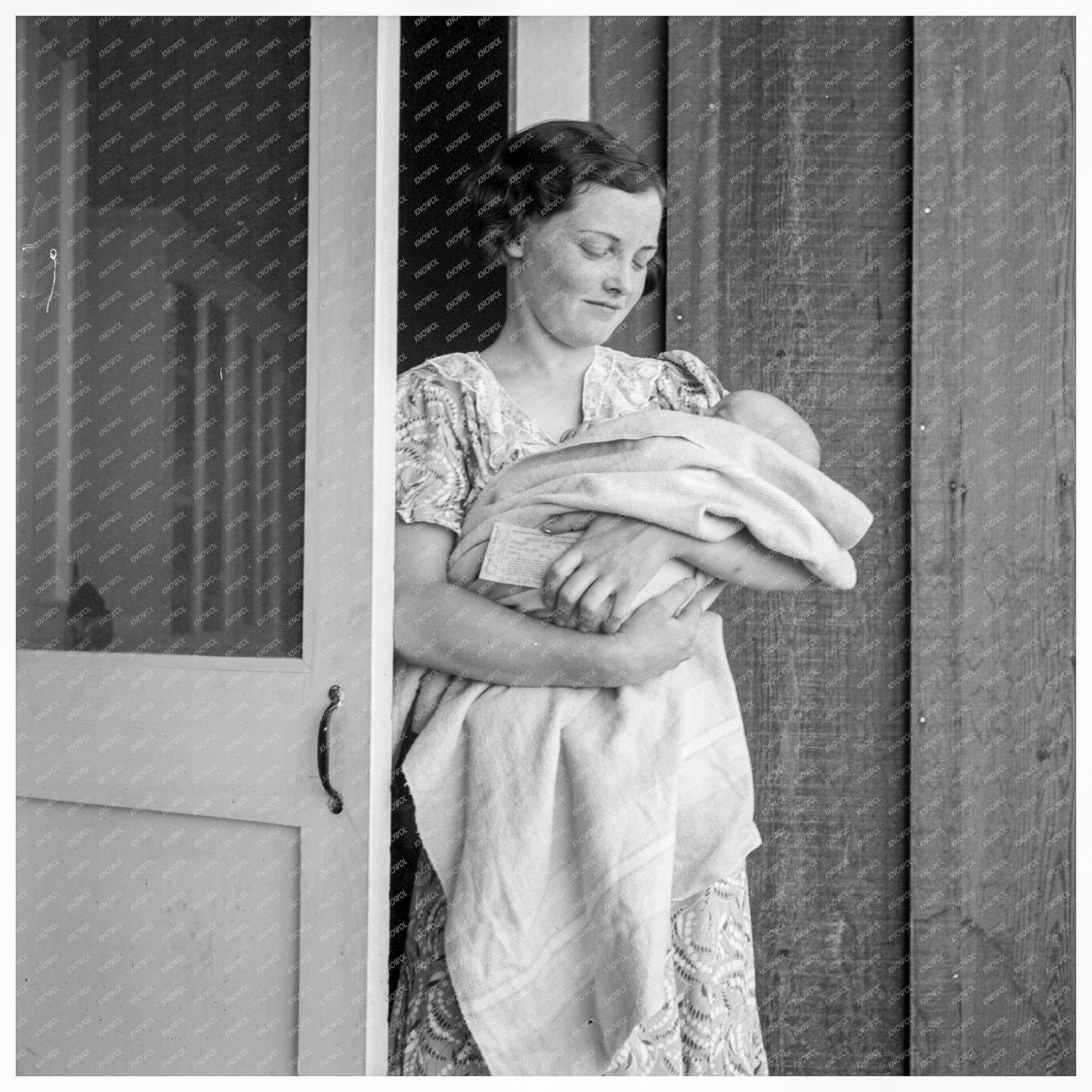 Migrant Mother in Westley California April 1939 - Available at KNOWOL