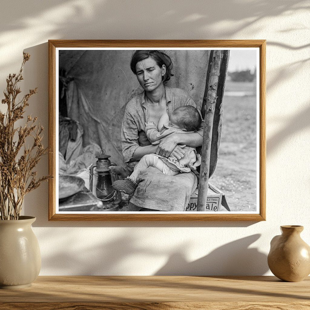 Migrant Mother Photograph March 1936 Nipomo California - Available at KNOWOL