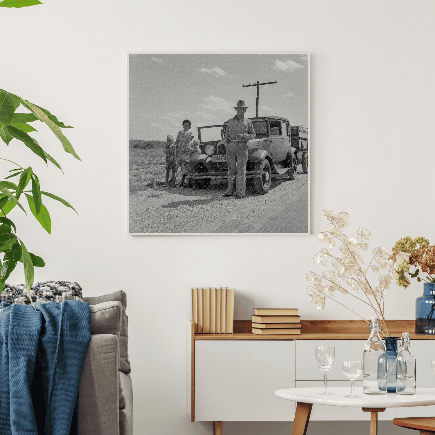 Migrant Oil Worker Family Odessa Texas May 1937 - Available at KNOWOL