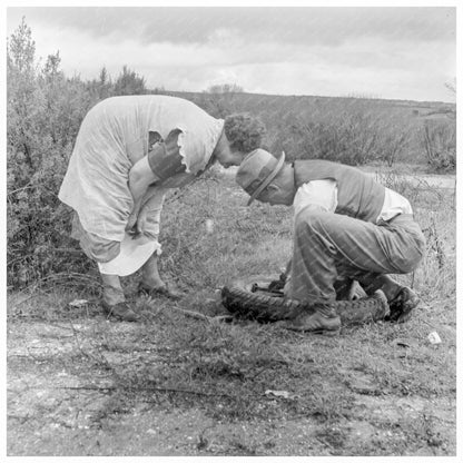 Migrant Pea Workers in California February 1936 - Available at KNOWOL