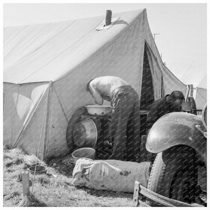 Migrant Potato Pickers in Tulelake California 1939 - Available at KNOWOL