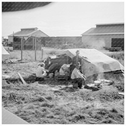 Migrant Potato Pickers Living Conditions Siskiyou County 1939 - Available at KNOWOL