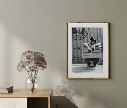 Migrant Shed Worker in Suwanee County Florida July 1936 Vintage Photograph - Available at KNOWOL
