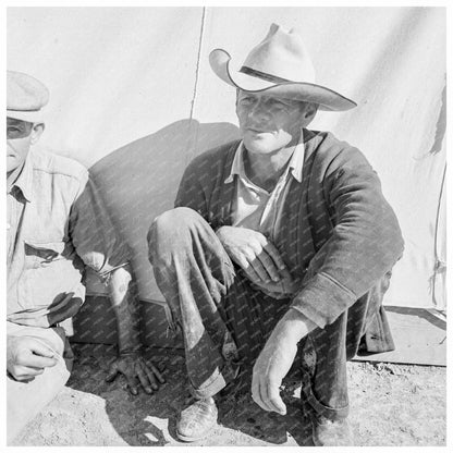 Migrant Worker Camp California February 1939 Image - Available at KNOWOL