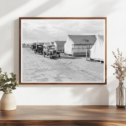 Migrant Worker Camp in Kern County California 1938 - Available at KNOWOL