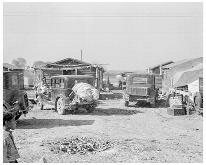 Migrant Worker Housing Corcoran California 1936 - Available at KNOWOL