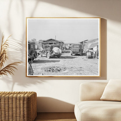 Migrant Worker Housing Corcoran California 1936 - Available at KNOWOL