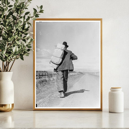 Migrant Worker on California Highway 1935 - Available at KNOWOL