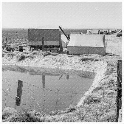 Migrant Workers Camp California February 1937 - Available at KNOWOL