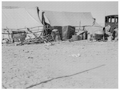 Migrant Workers Camp in Imperial County 1937 - Available at KNOWOL