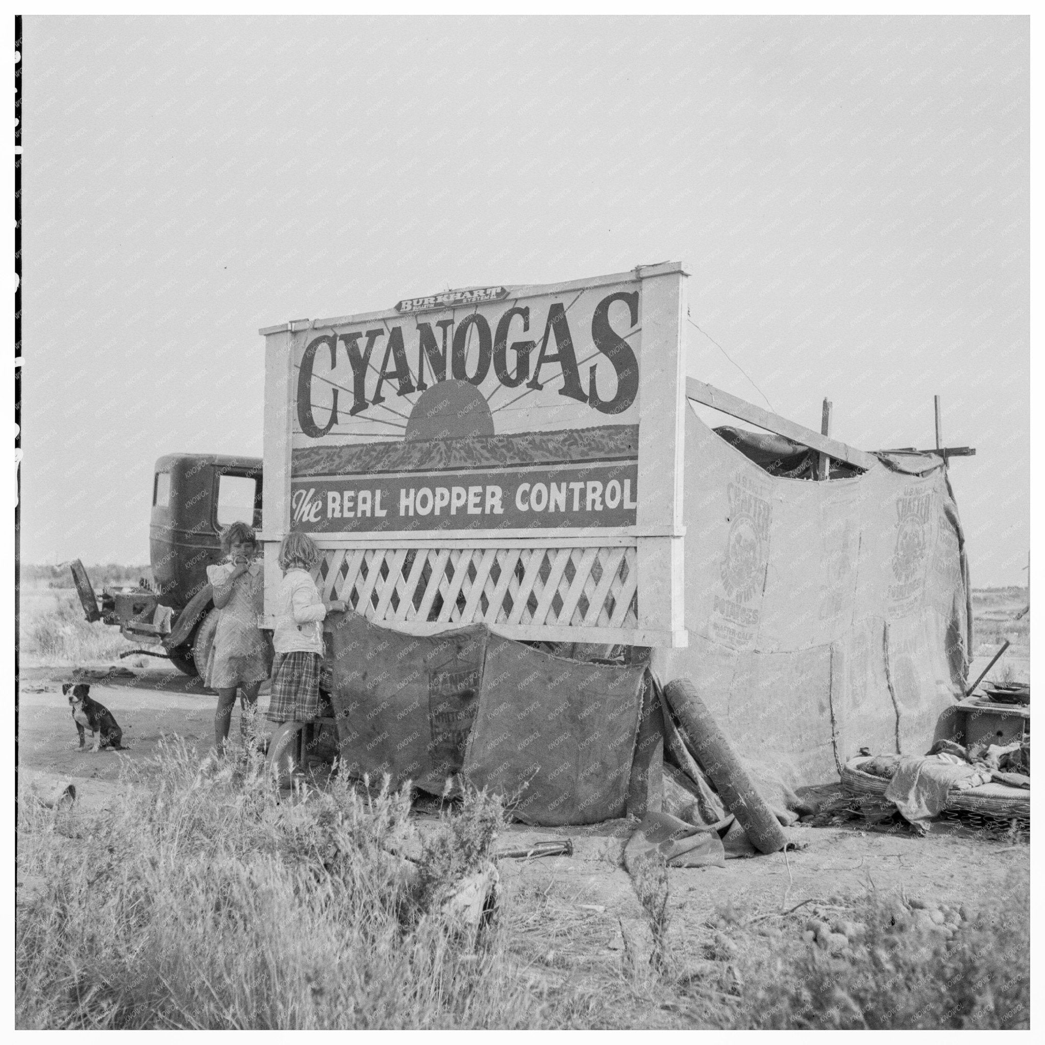 Migrant Workers Home California February 1937 - Available at KNOWOL