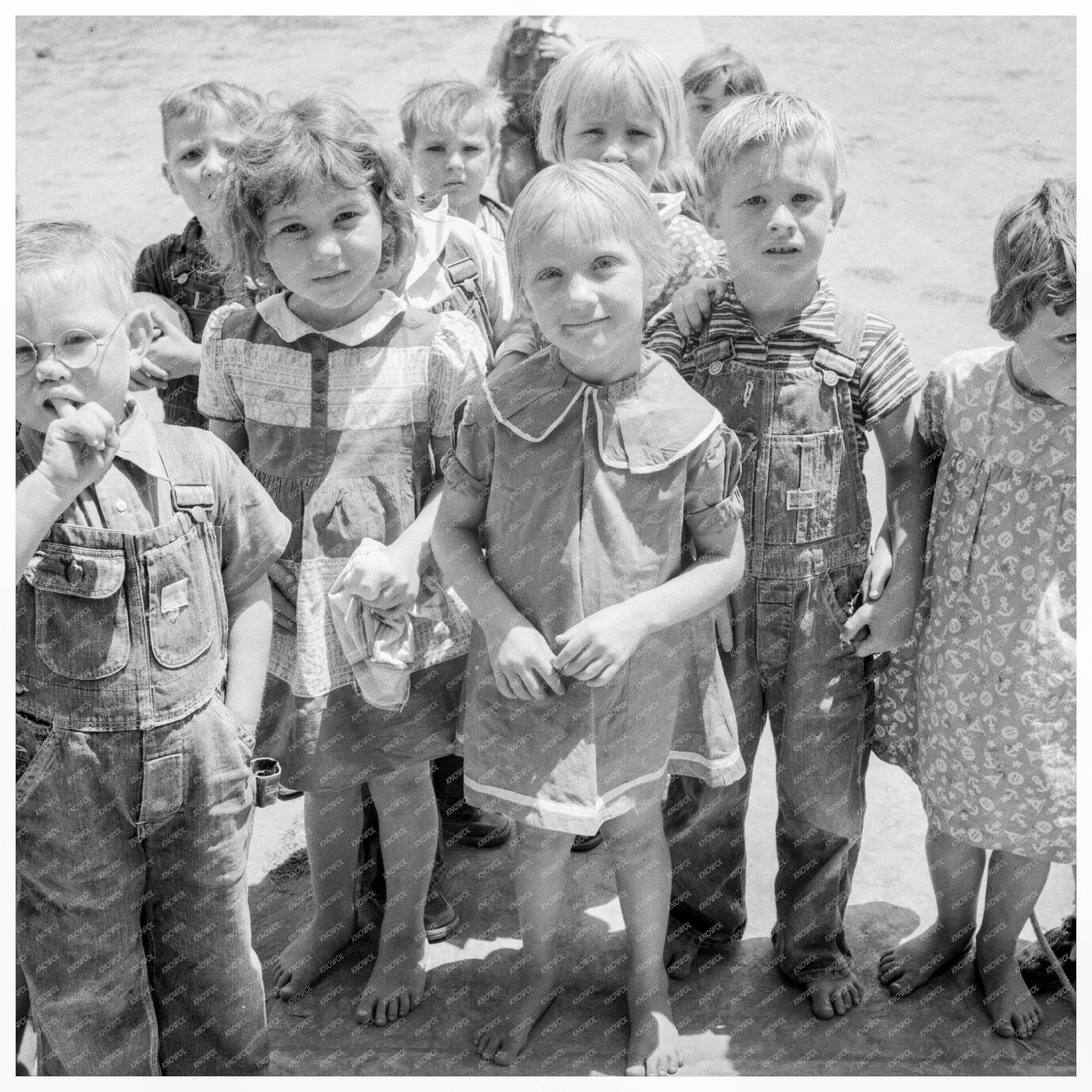 Migrant Workers Nursery School May 1939 California - Available at KNOWOL