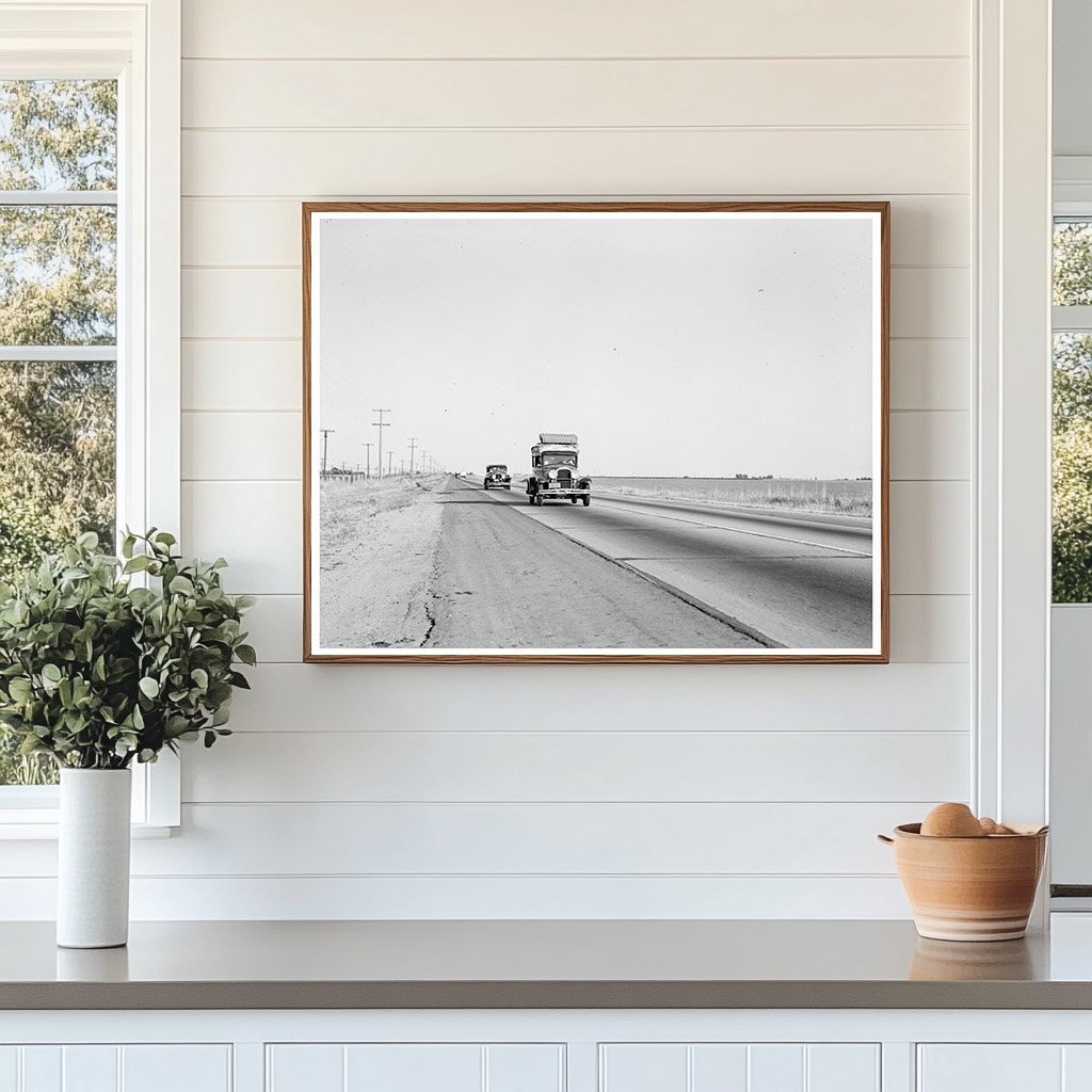 Migrant Workers on Road in California May 1939 - Available at KNOWOL