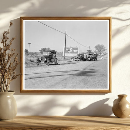 Migrant Workers Traveling to Imperial Valley 1936 - Available at KNOWOL