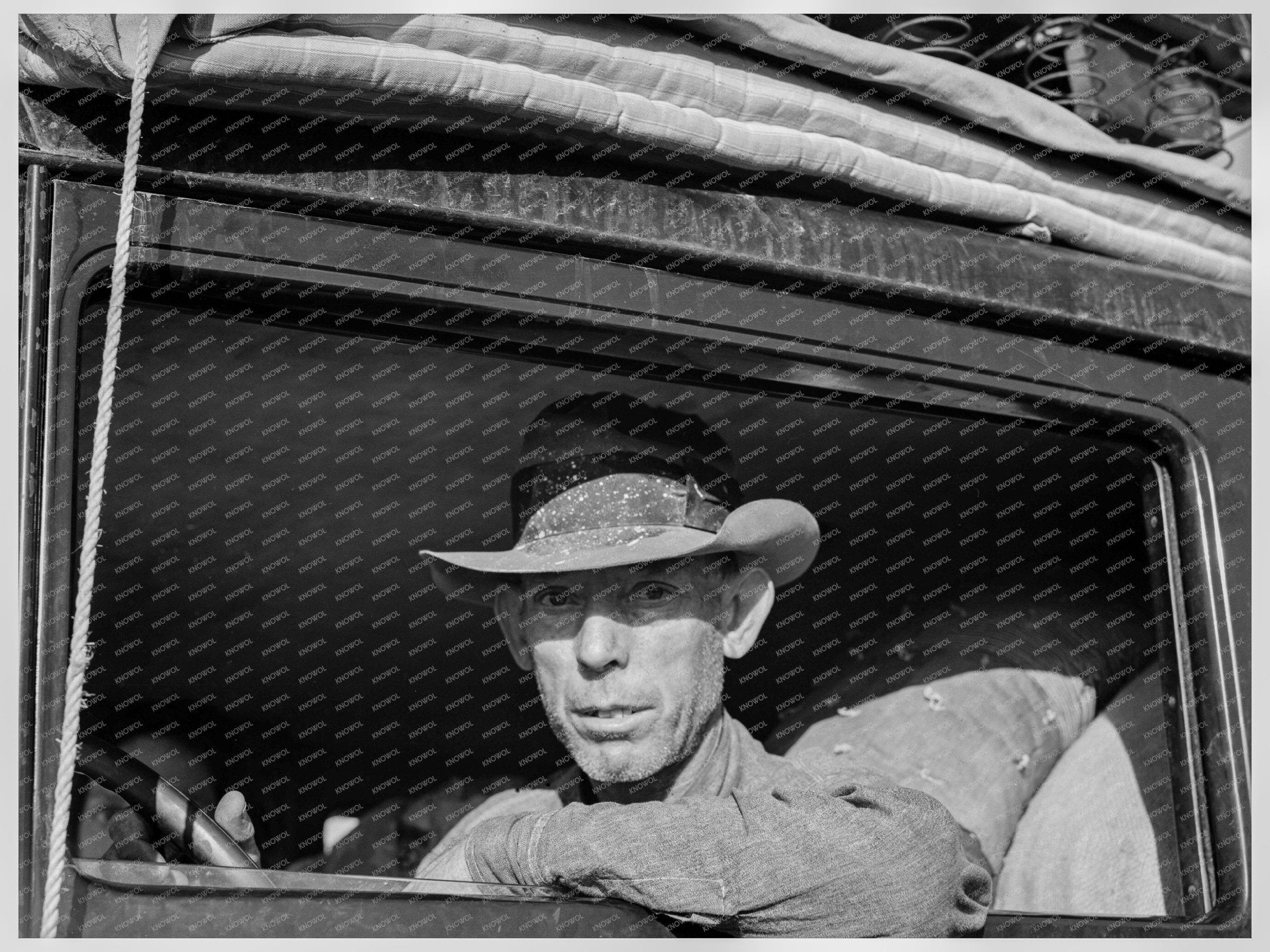 Migratory Cotton Picker Family near Merced California 1939 - Available at KNOWOL