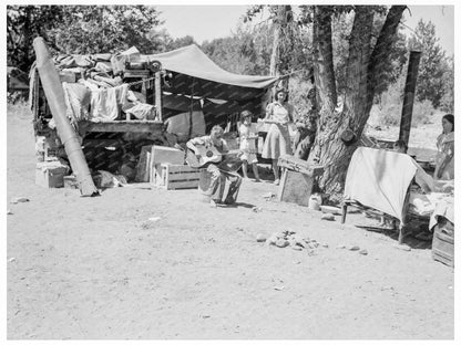 Migratory Families Camp in Yakima Valley 1939 - Available at KNOWOL