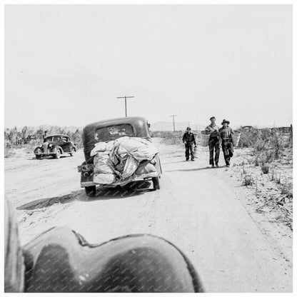 Migratory Family at Growers Camp Imperial Valley 1939 - Available at KNOWOL