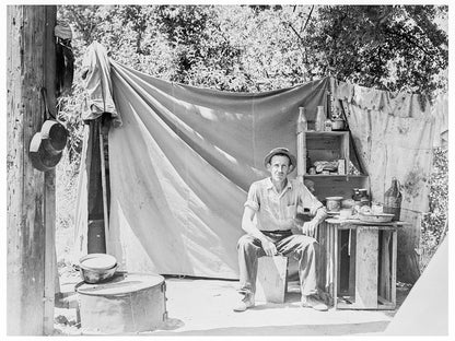 Migratory Fruit Tramp Jack Neill May 1935 California Photo - Available at KNOWOL