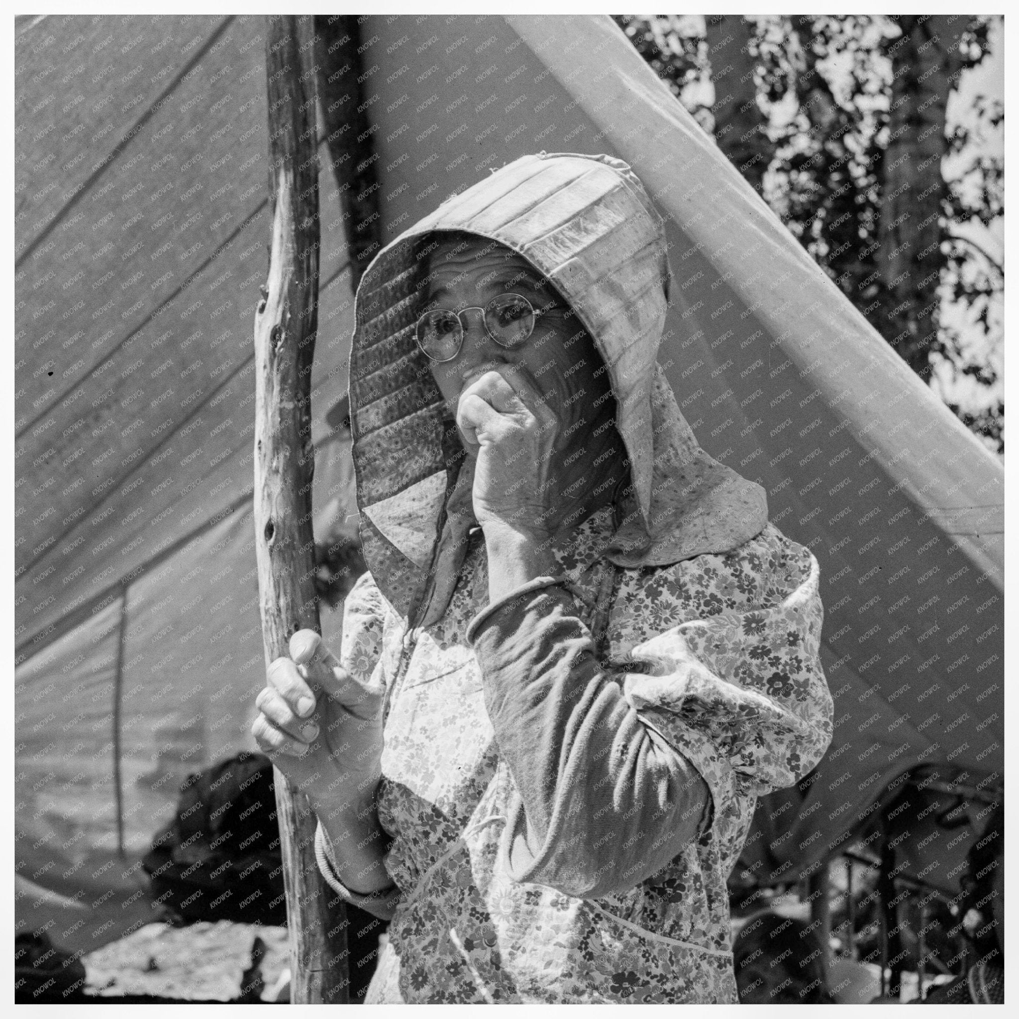 Migratory Woman in Yakima Valley Washington 1939 - Available at KNOWOL