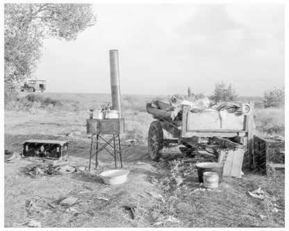 Migratory Workers Kitchen in Kern County 1936 - Available at KNOWOL