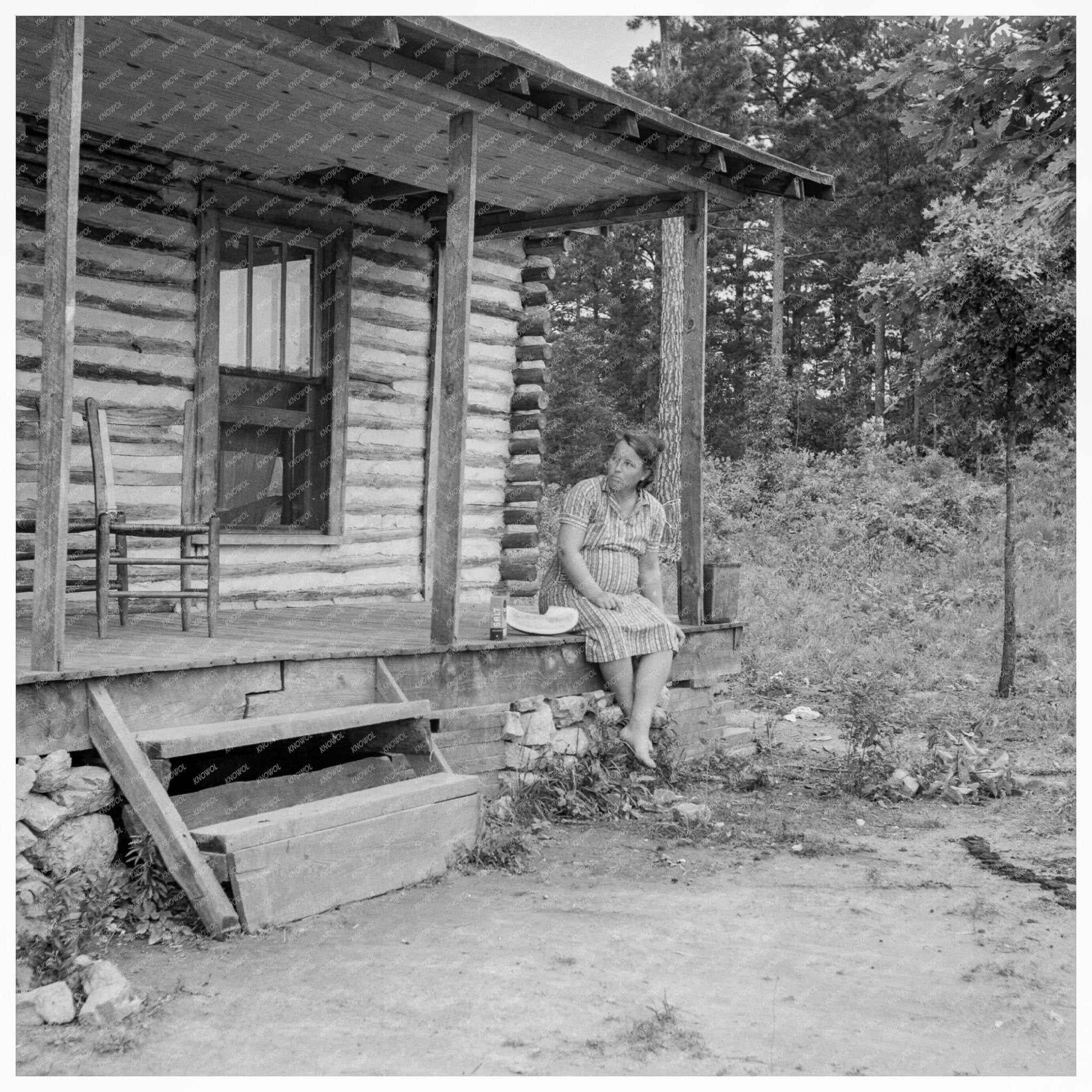 Millworkers Home in Person County North Carolina 1939 - Available at KNOWOL