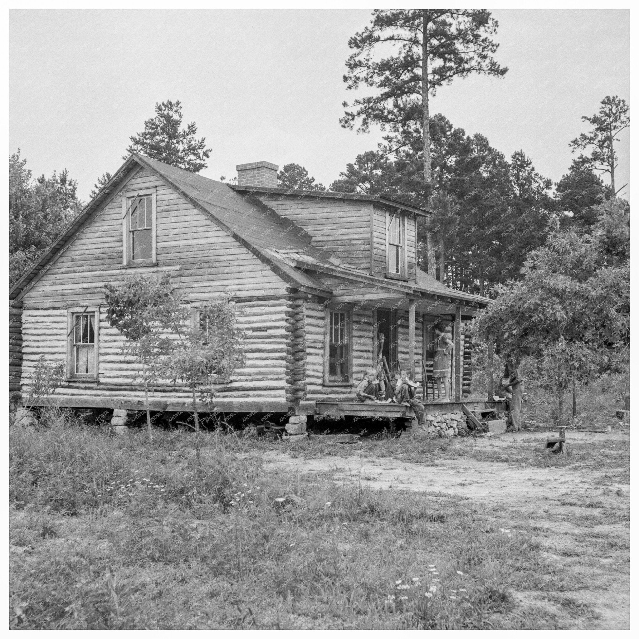 Millworkers House North Carolina July 1939 - Available at KNOWOL