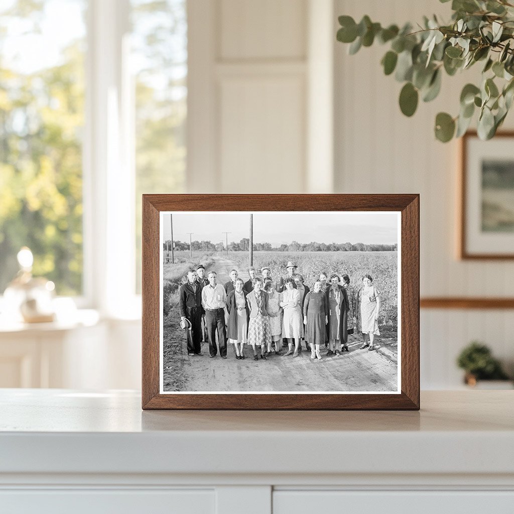 Mineral King Cooperative Farm Families 1938 Photo - Available at KNOWOL