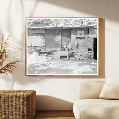 Miners Shack at Blue Blaze Coal Mine Consumers Utah 1936 - Available at KNOWOL