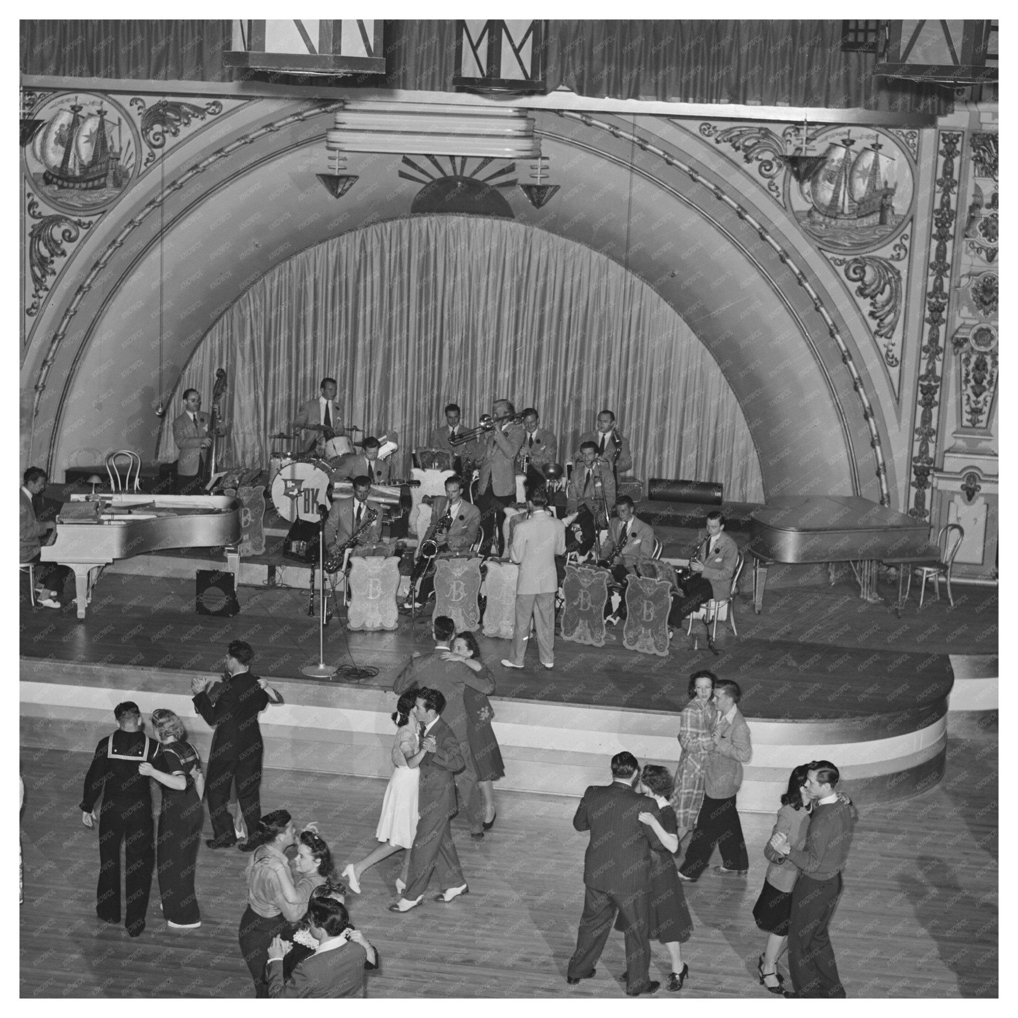 Mission Beach Dance Hall and Amusement Center 1941 - Available at KNOWOL