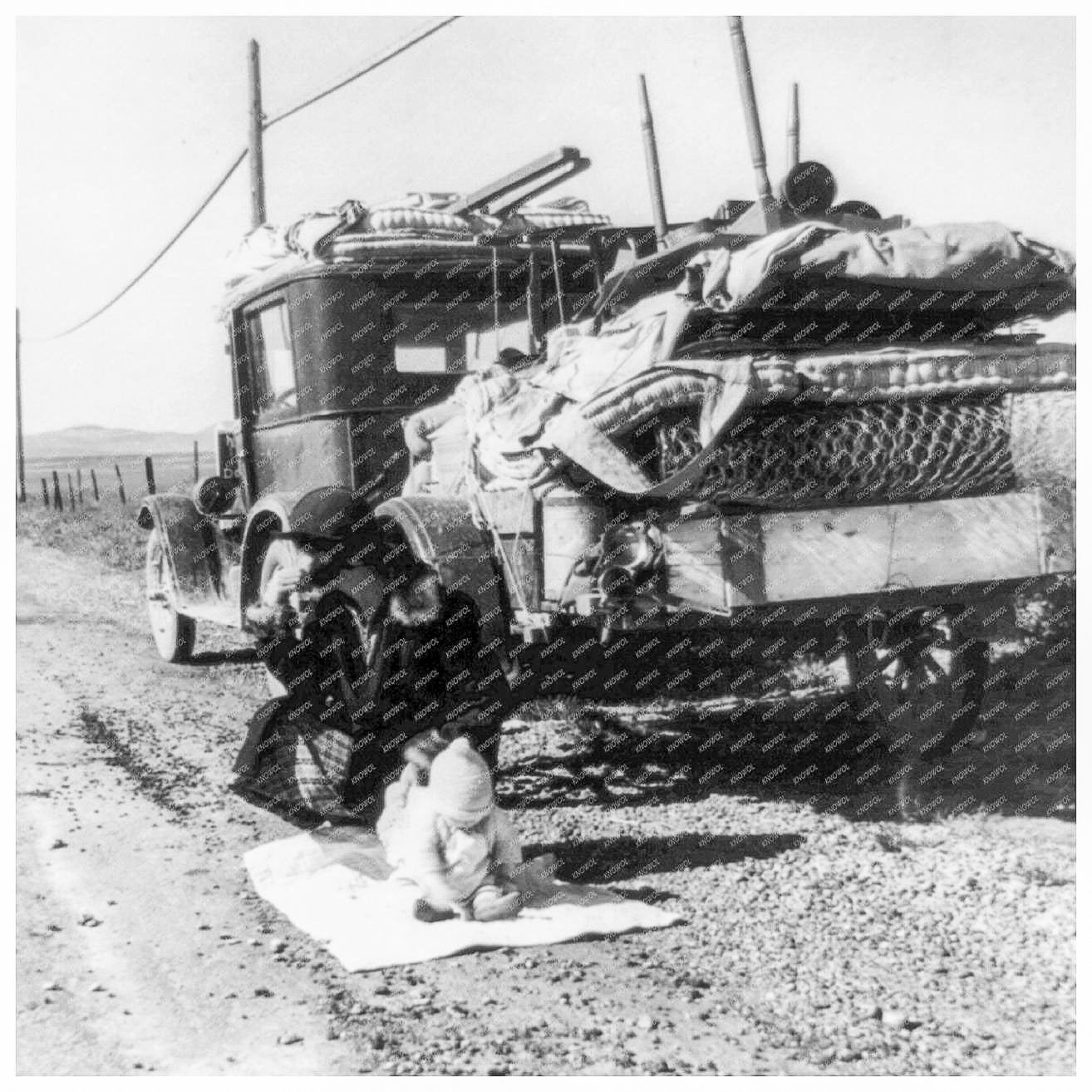 Missouri Family Facing Hardship February 1937 - Available at KNOWOL