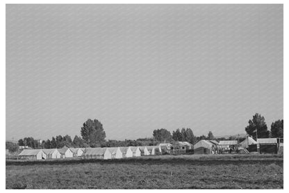 Mobile Camp for Japanese Farm Workers Shelley Idaho 1942 - Available at KNOWOL