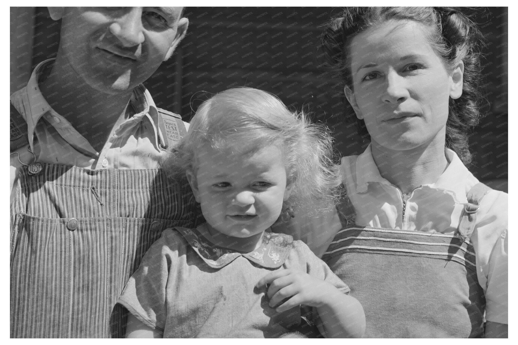 Mormon Farmer Family in Cache County Utah 1940 - Available at KNOWOL