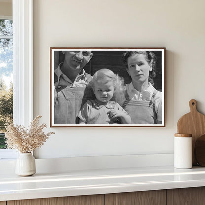 Mormon Farmer Family in Cache County Utah 1940 - Available at KNOWOL