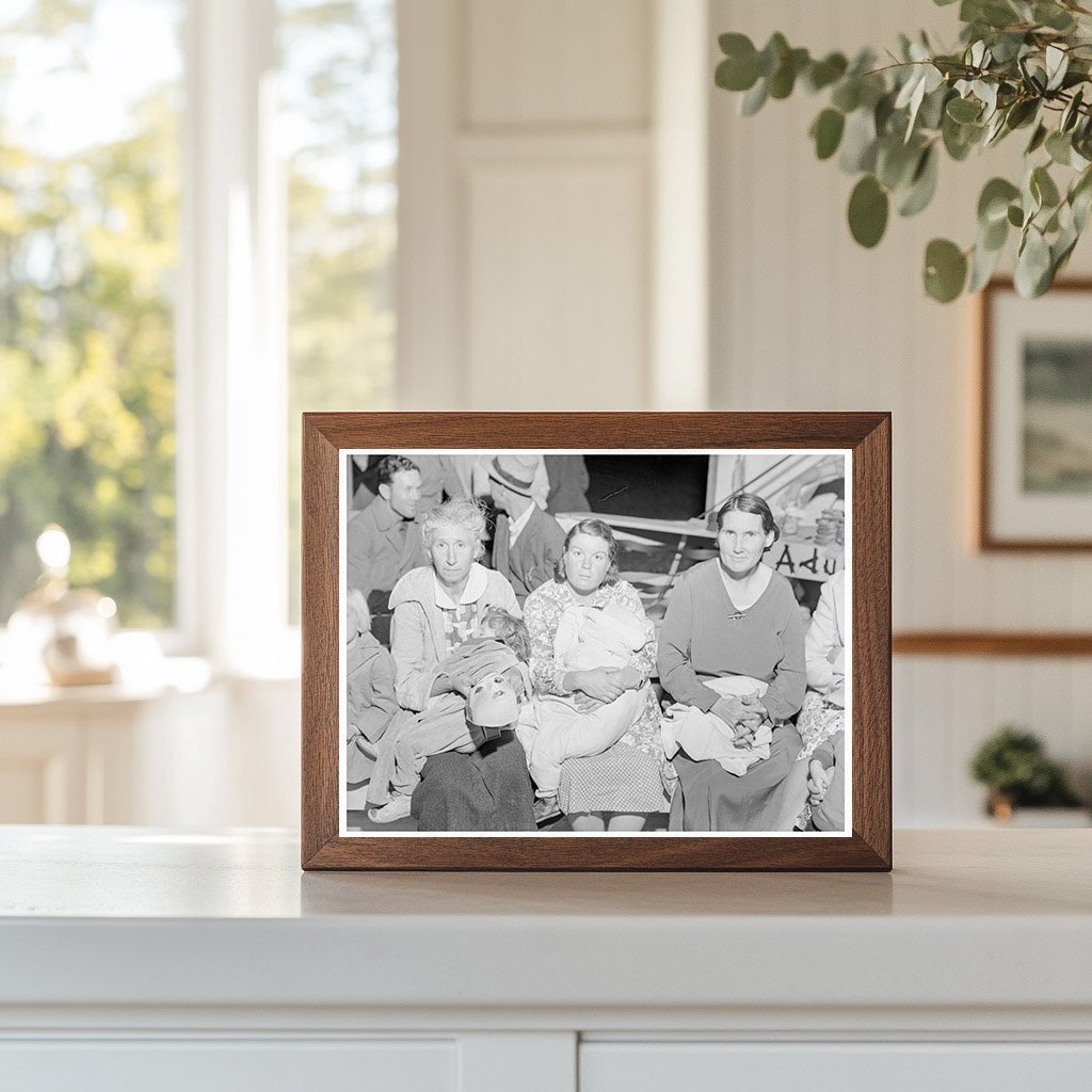 Mothers at Halloween Celebration in Shafter Camp 1938 - Available at KNOWOL